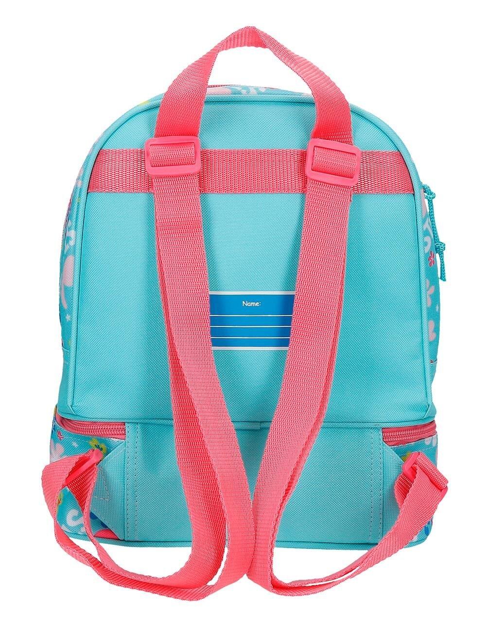 Zainetto porta merenda bambina Disney Aloha Stitch 28cmturchese 2/5