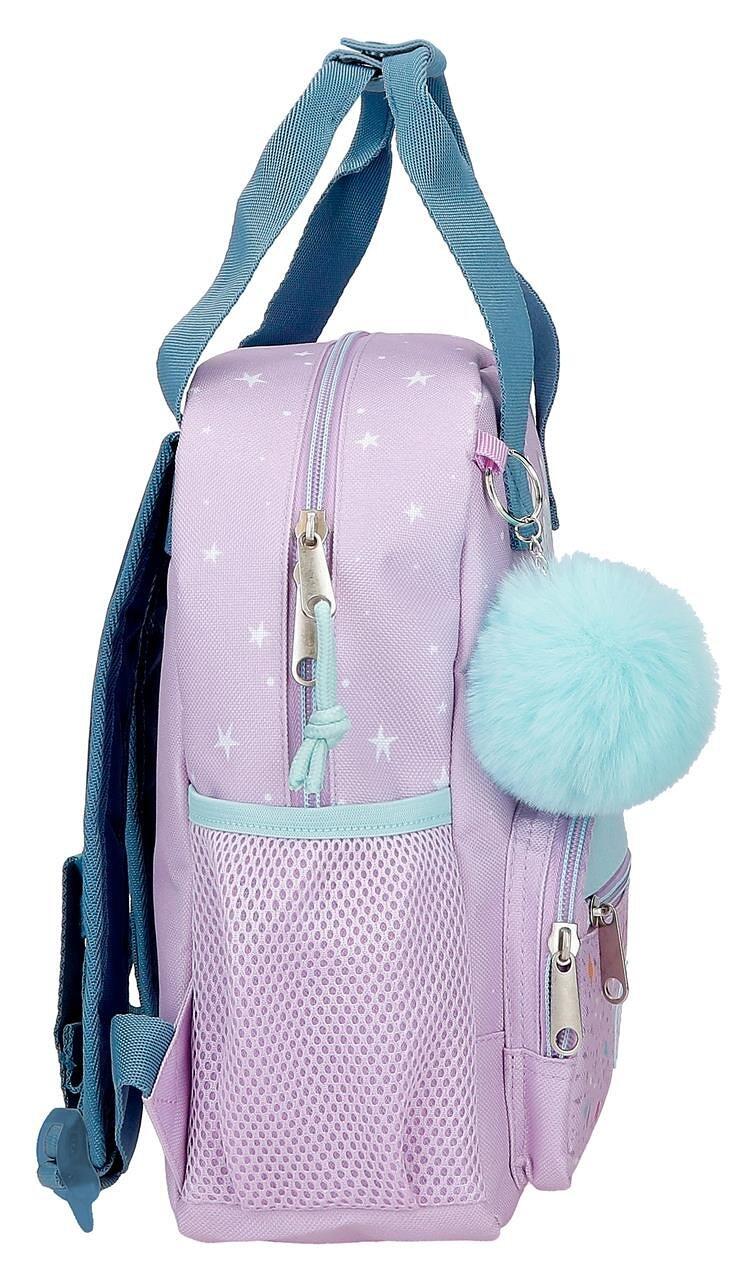 Sac à dos d'école fille Disney Lovely Stitch 28cm mauve 4/5