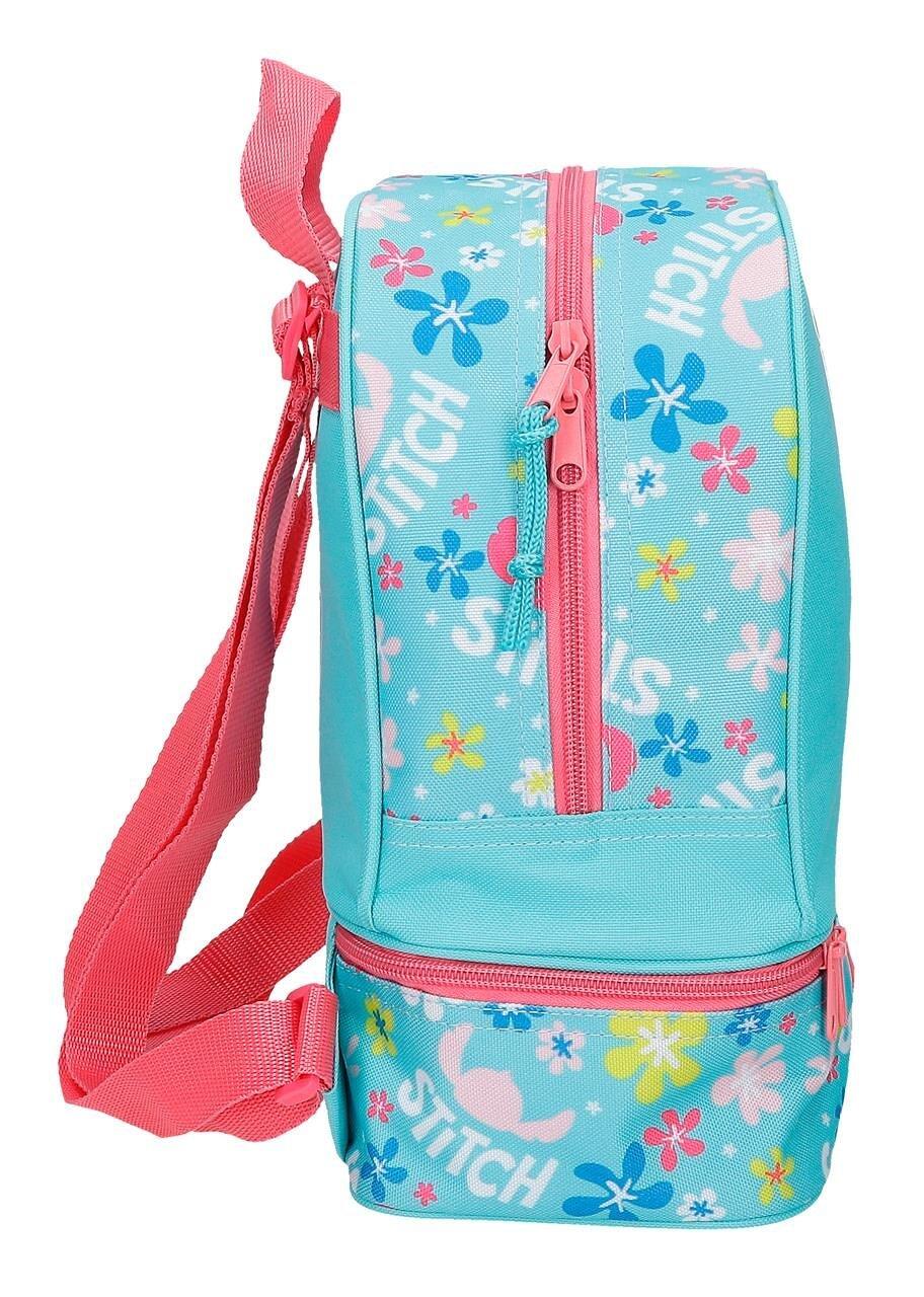 Zainetto porta merenda bambina Disney Aloha Stitch 28cmturchese 4/5