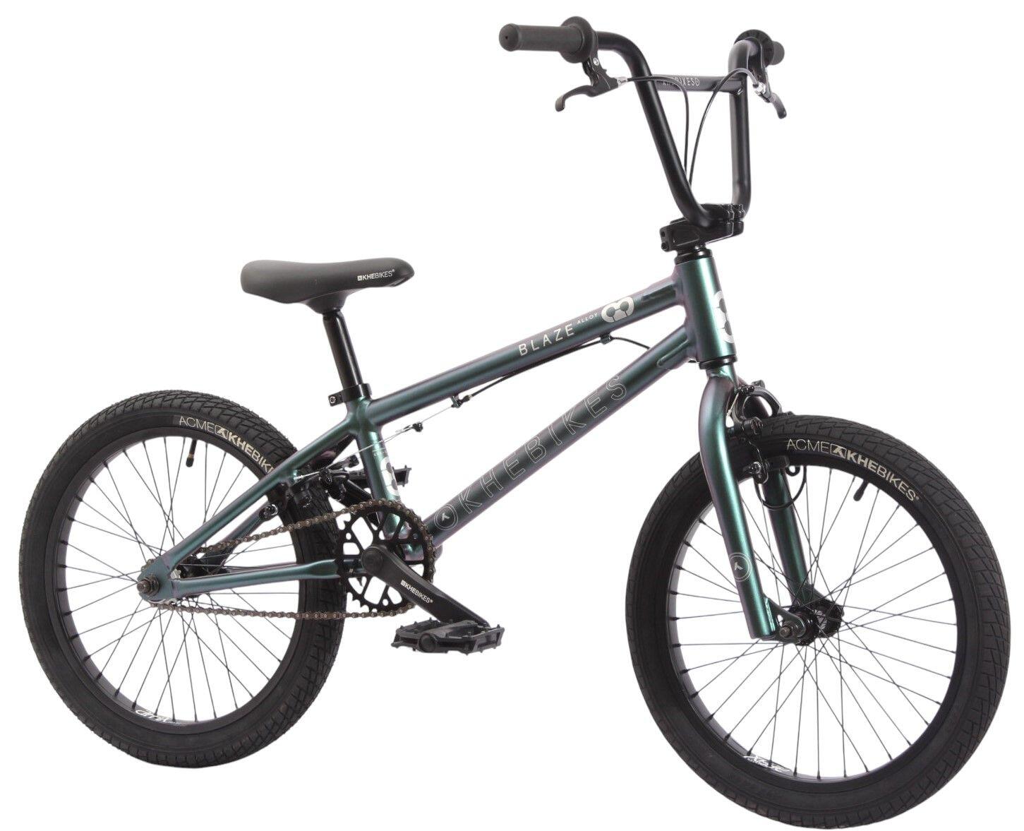 BMX bambino alluminio BLAZE AL verde 18 pollici 9,3kg leggero 2/7