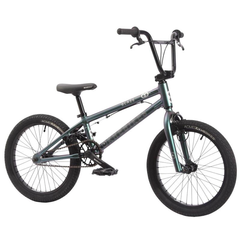 BMX copii aluminiu BLAZE AL verde 18 inch 9,3kg ușor robust