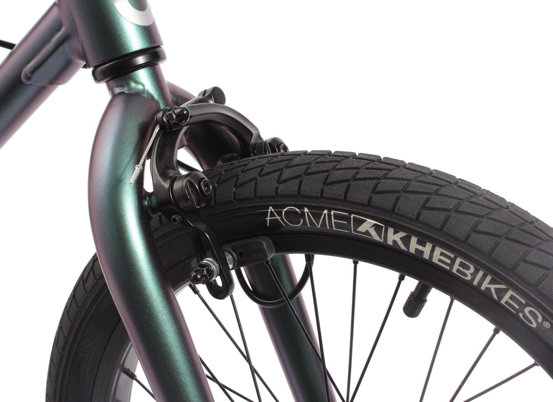 BMX bambino alluminio BLAZE AL verde 18 pollici 9,3kg leggero 5/7