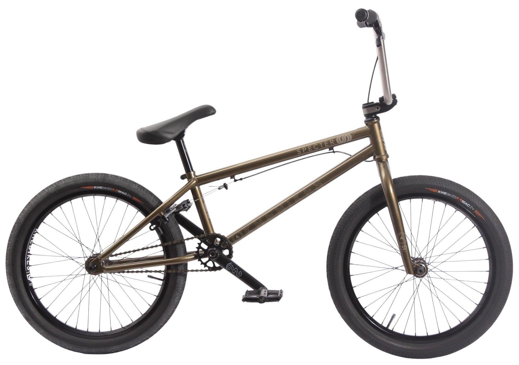 KHEBIKES Bicicleta BMX adulto SPECTER V2 TI Limited dourado 20" 9,5 kg