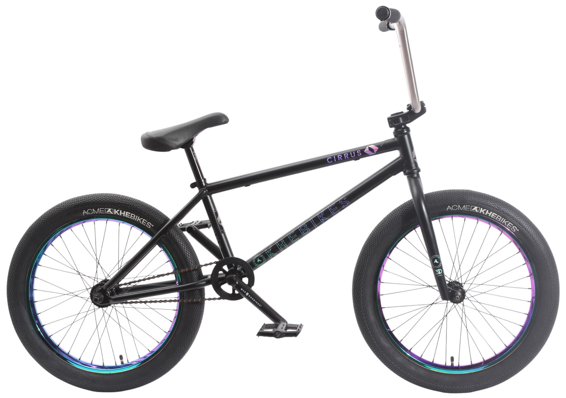 KHEBIKES Bicicleta BMX CIRRUS PRO FC TI Limited preta 20" 9,8 kg