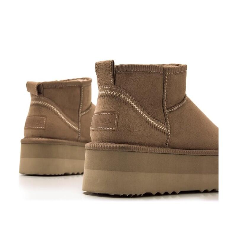 Botines Planos Mujer Mustang  Marrón 4/5