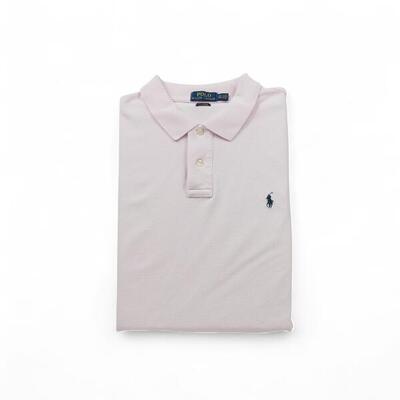 Seconda Mano - Maglietta polo a maniche corte rosa - Stato buono