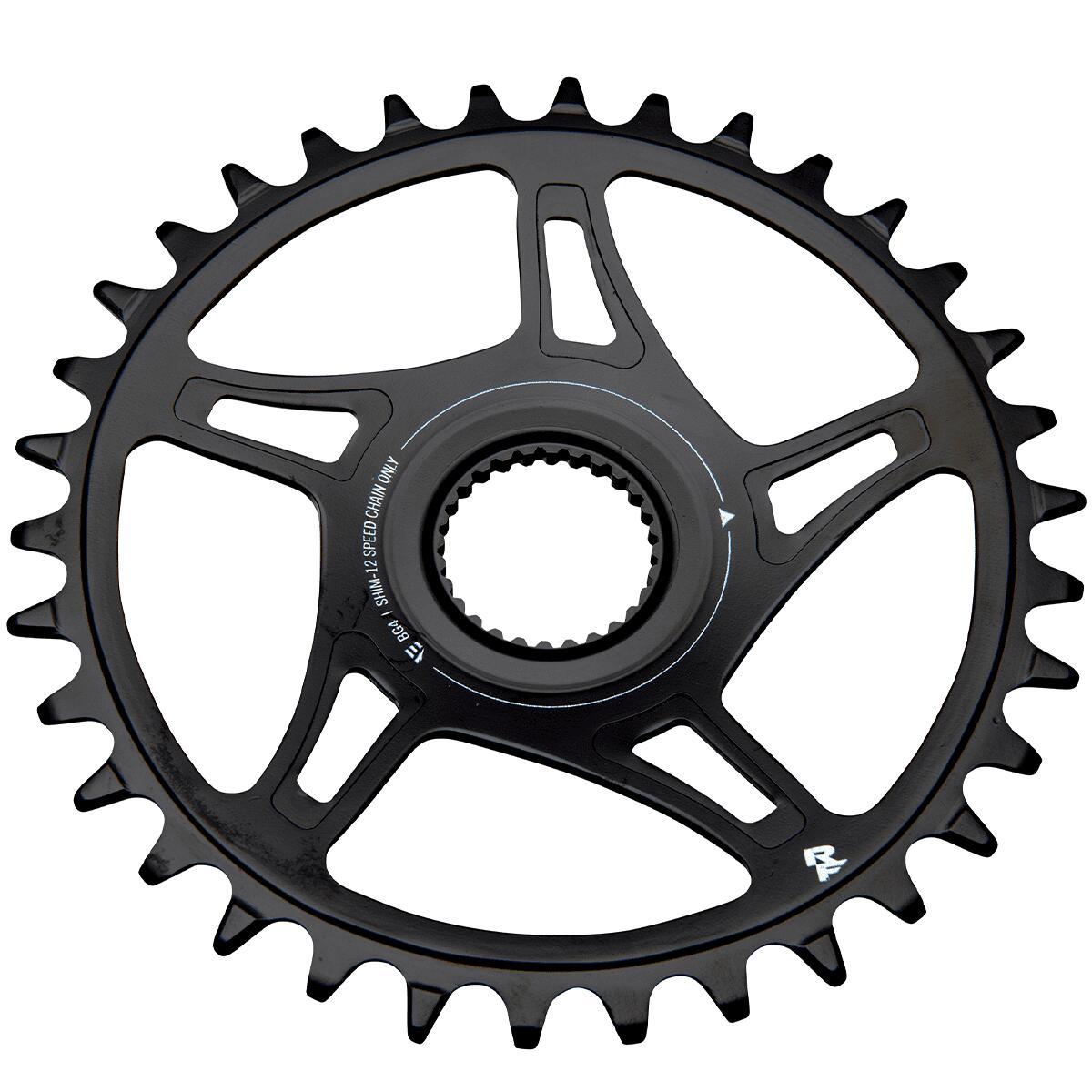 Corona Bosch Gen4 DirectMount - Shimano 12v - 34t - linea catena 55mm - acciaio 1/3