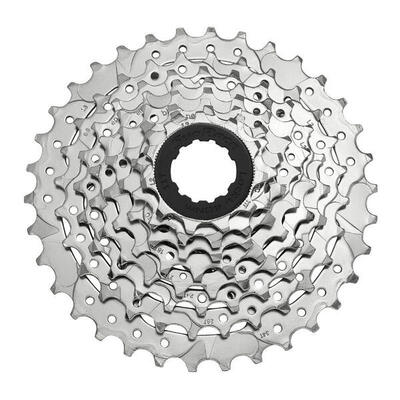 Sunrace 8-speed cassette csm66 11-34t nikkel voor soepel schakelen