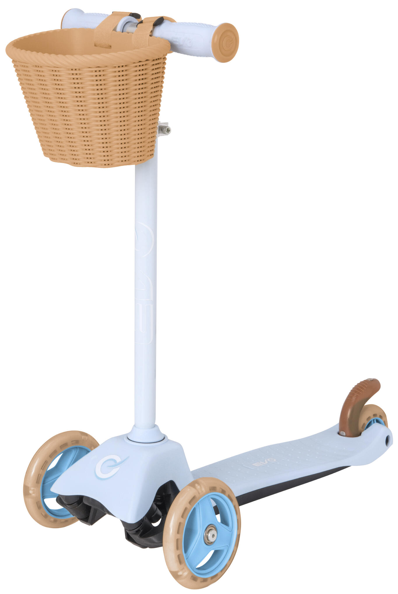 Regulowana Trójkołowa Hulajnoga dla Dzieci z Koszyczkiem Mini Cruiser EVO 3/7