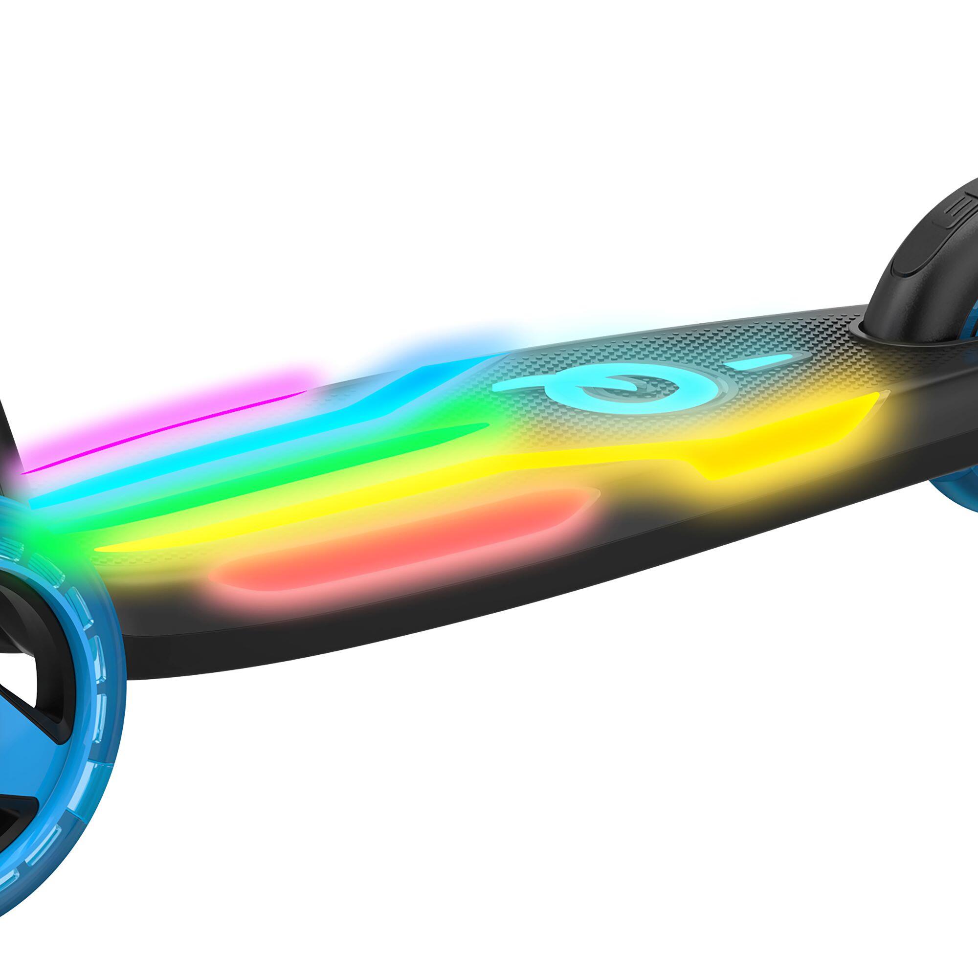 Regulowana Trójkołowa Hulajnoga dla Dzieci Rainbow Blast Mini Cruiser EVO 3/7
