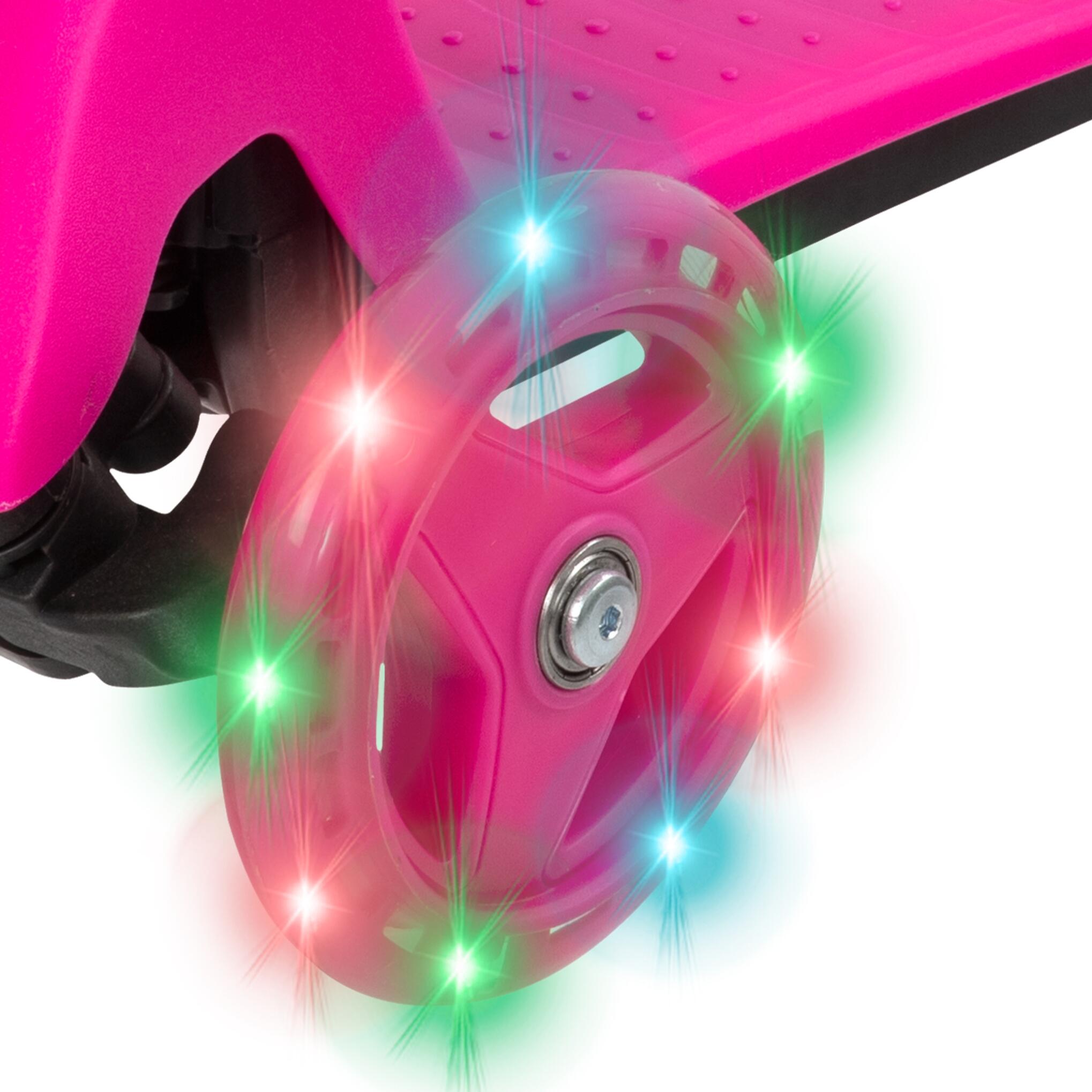 Regulowana Trójkołowa Hulajnoga dla Dzieci Light Up Mini Cruiser EVO 3/7
