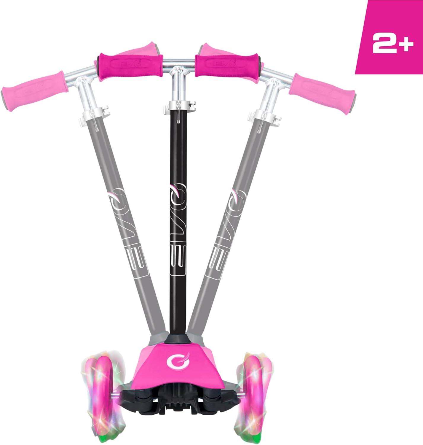 Regulowana Trójkołowa Hulajnoga dla Dzieci Light Up Mini Cruiser EVO 5/7