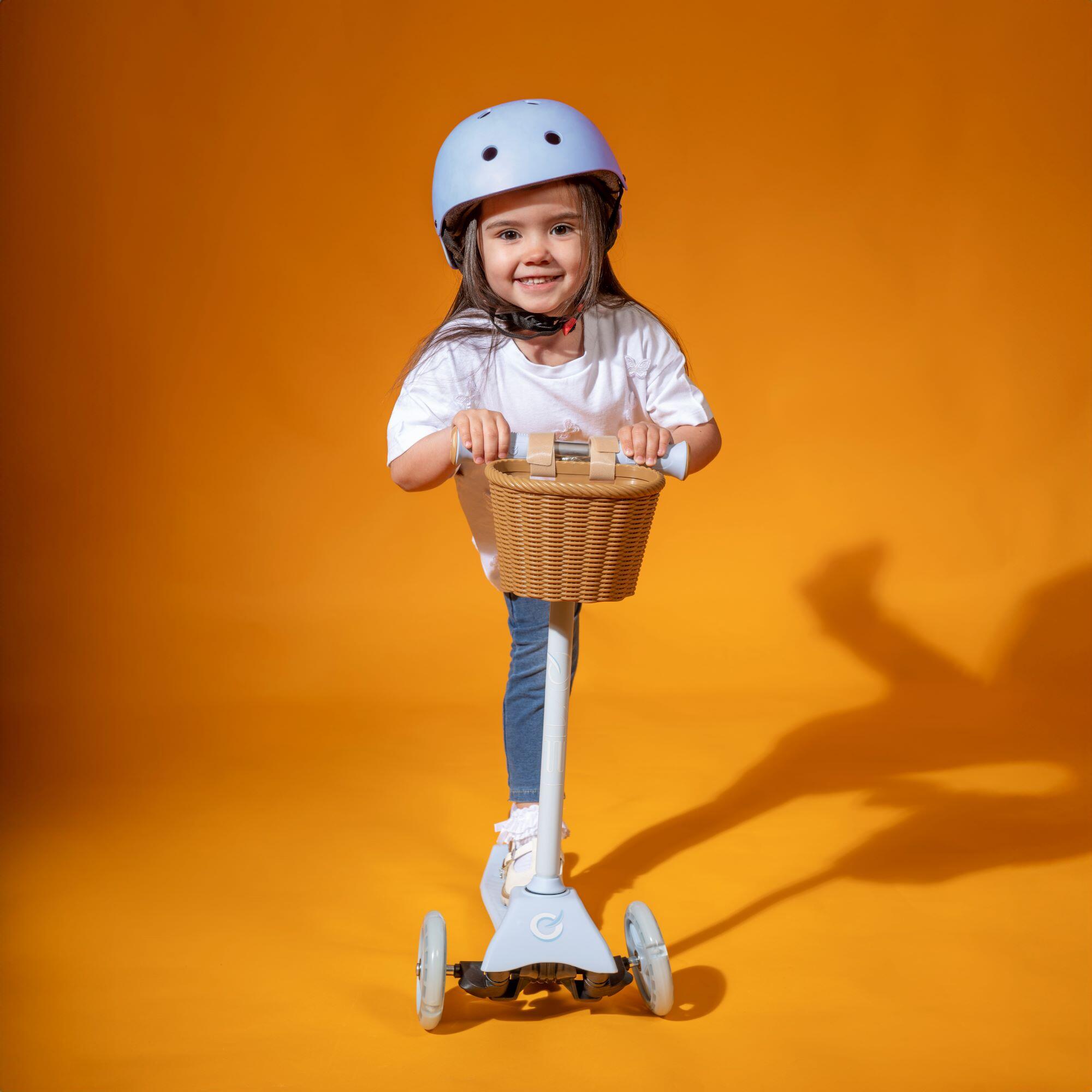 Regulowana Trójkołowa Hulajnoga dla Dzieci z Koszyczkiem Mini Cruiser EVO 4/7