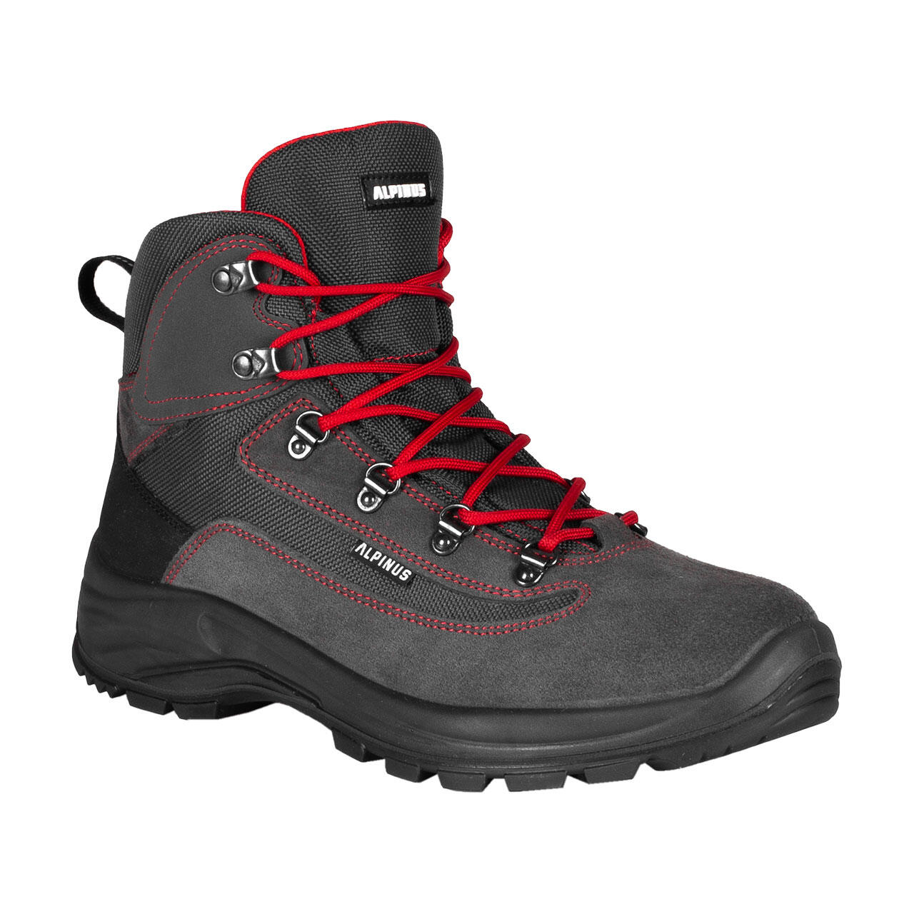 ALPINUS Trekkingschuhe Herren Leder hoch Alpinus Brahmatal