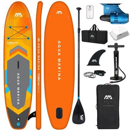 Deska SUP Aqua Marina GO Turbo 366 cm + silnik BlueDrive S z akumulatorem