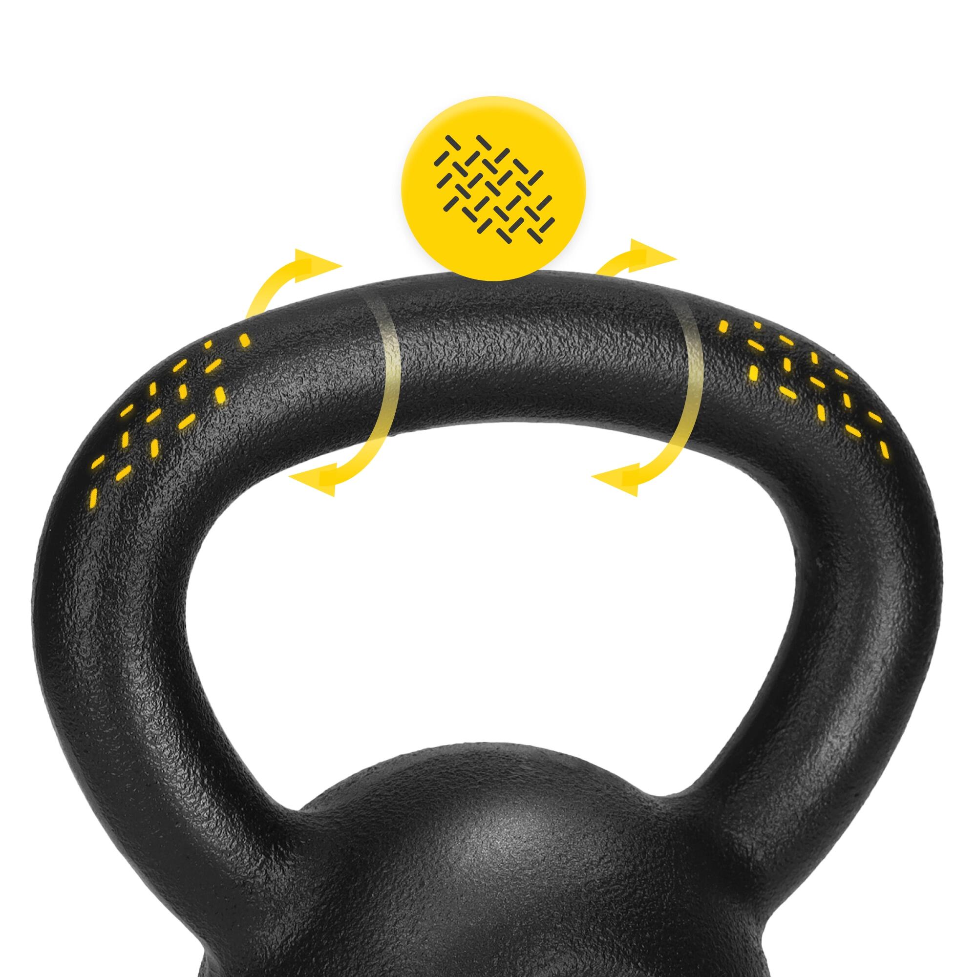Litinový kettlebell 4FIZJO 3/7