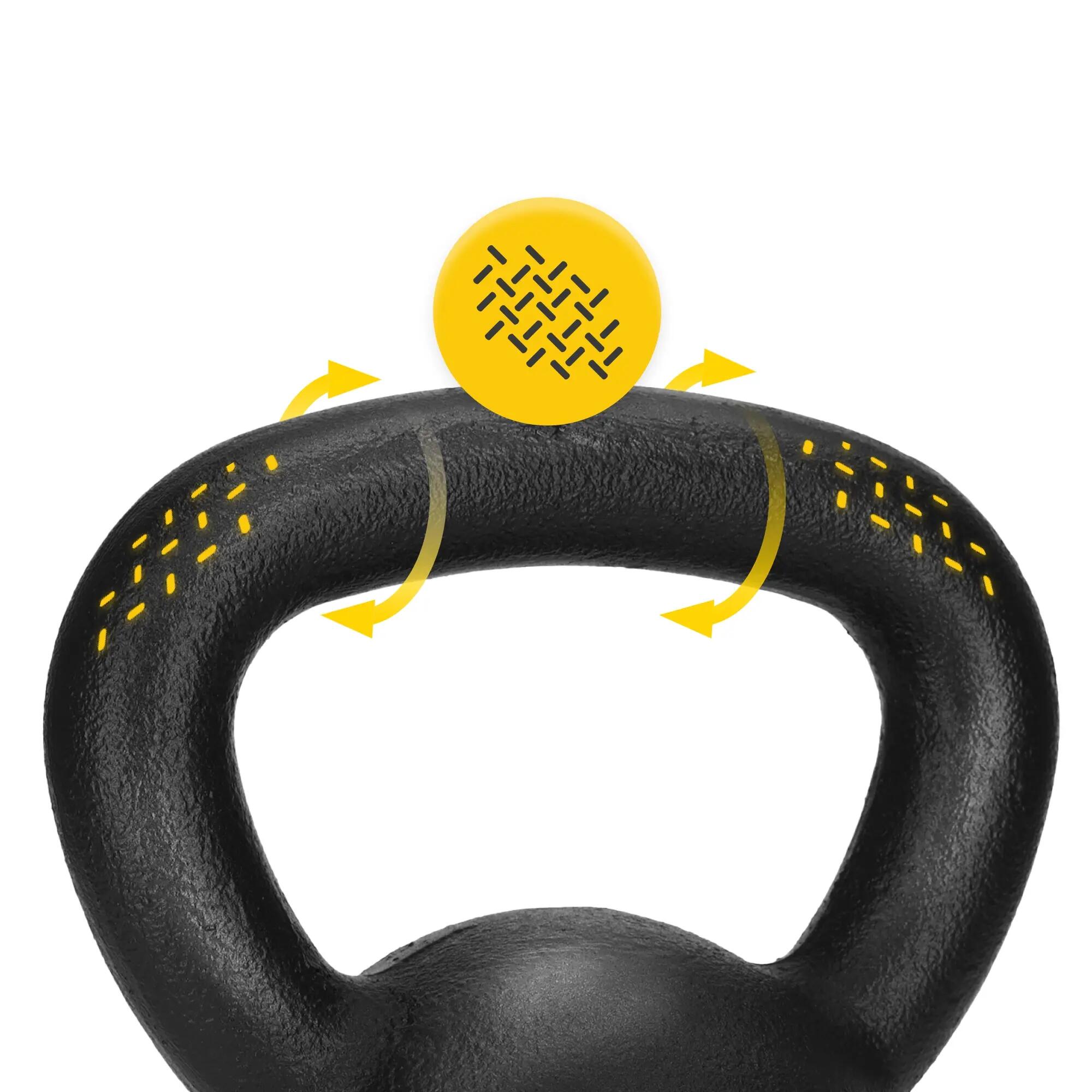 4FIZJO kettlebell öntöttvas 6 kg 2/7