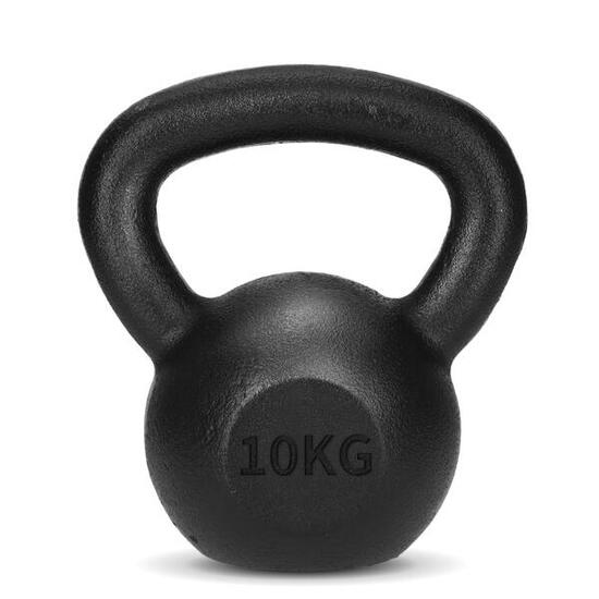 Żeliwny kettlebell do ćwiczeń siłowych 4FIZJO