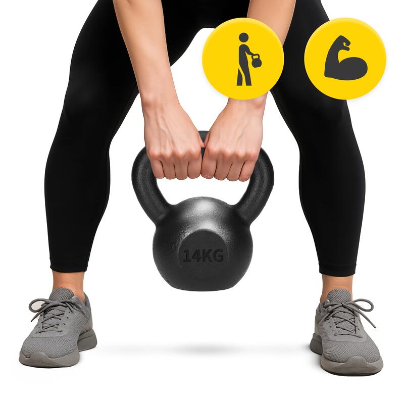 Litinový kettlebell 4FIZJO