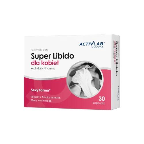 Tribulus terrestris maca ashwagandha Super Libido dla kobiet Activlab Pharma