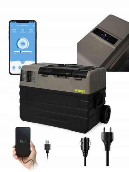 Lodówka Turystyczna Kompresorowa Zamrażarka Samochodowa WEEP NX42 43.5L