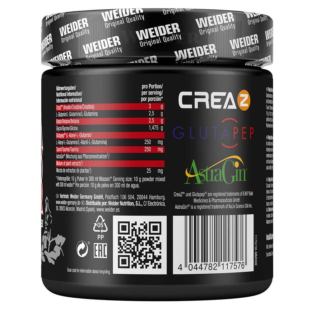 Weider Mega Mass Power (300g) Unflavoured - Créatine - Mélange de créatine 4/5