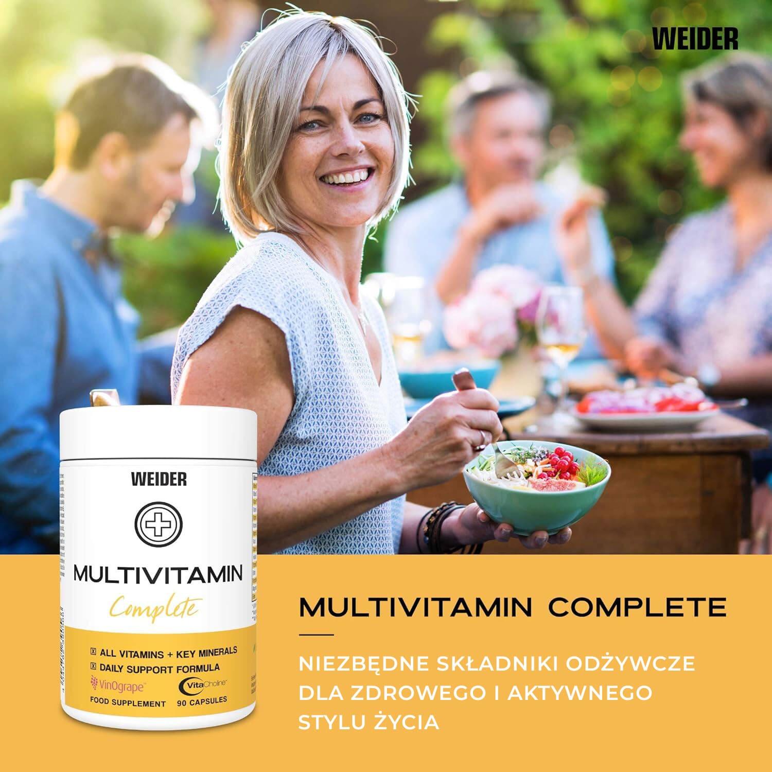 Weider Multi Vitamin (90 Caps) Unflavoured - Vitamines, minéraux et santé 6/7