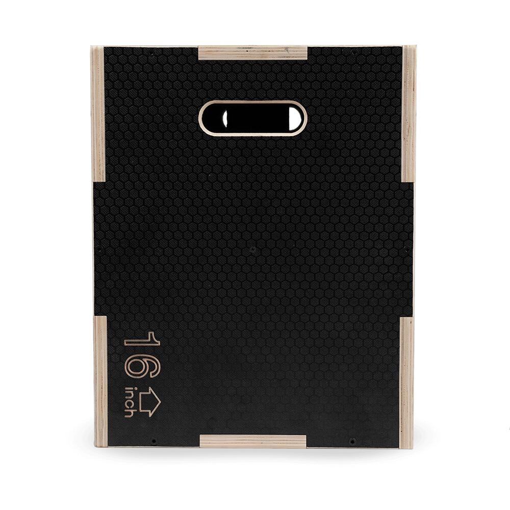 Plyo box Small - Zwart - 16 x 20 x 24 inch - Hout 4/7