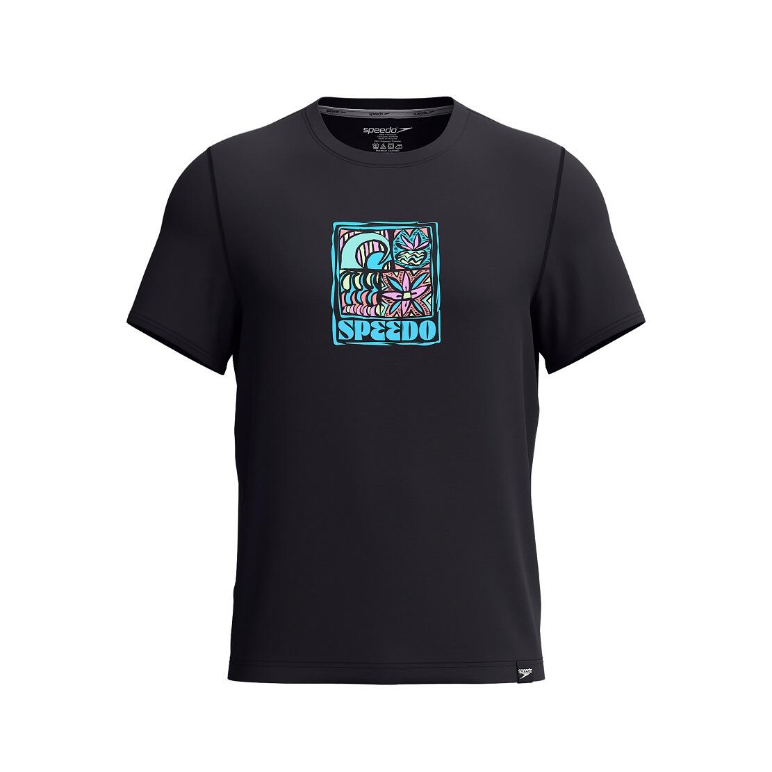 Koszulka T-Shirt męski Speedo S/S Graphic Swim 4/7