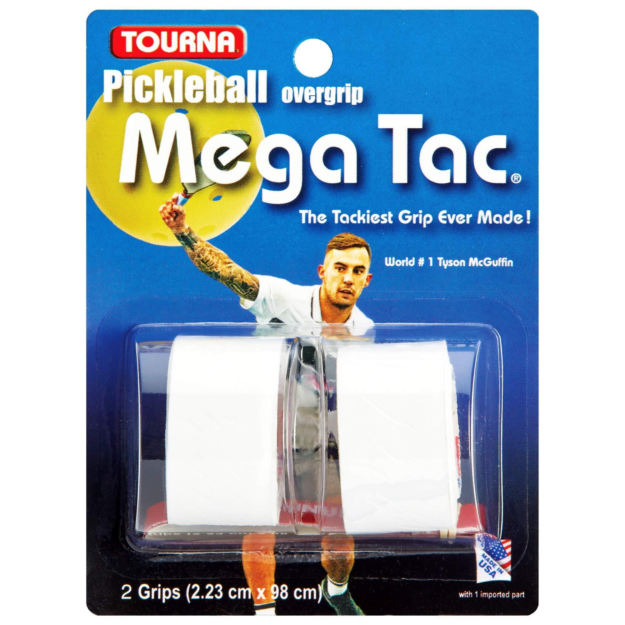 TOURNA Tourna Pickleball Mega Tac Overgrip, White