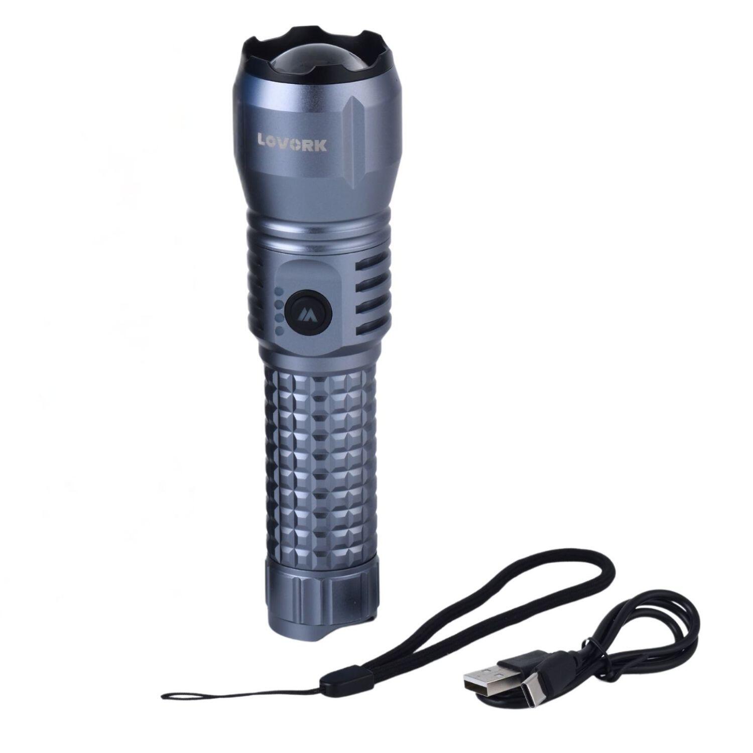 Torche rechargeable - Fonction Powerbank et Mode SOS 2/5