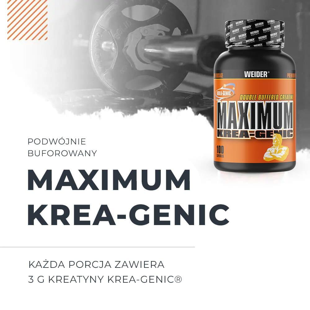 Weider Maximum Krea-Genic Capsules (200) Unflavoured - Créatine 5/7