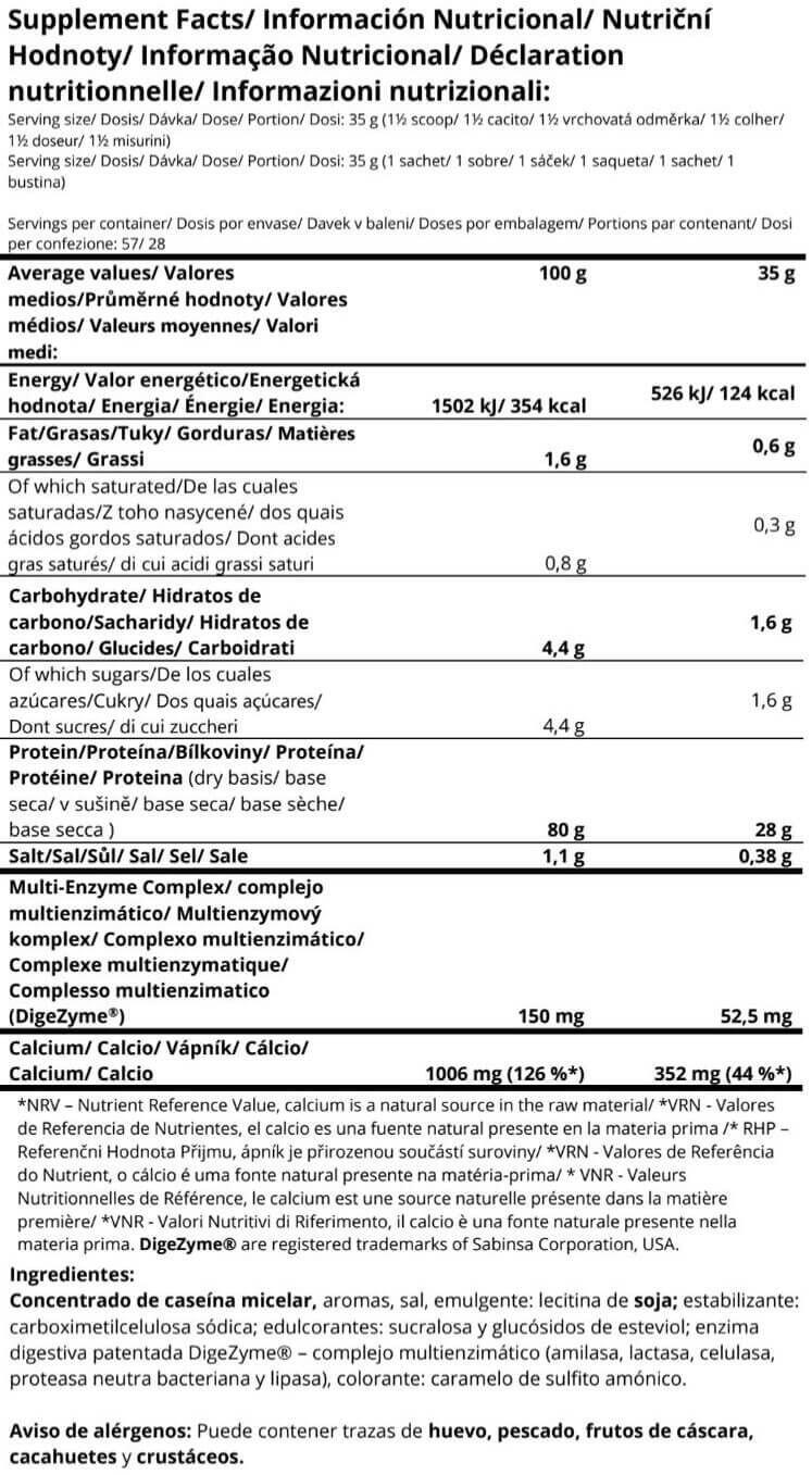 Micellar casein - 1kg Bonbons de salade de Amix Nutrition 3/4