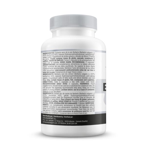 Berberina 970 mg - 60 capsule vegetali MASmusculo 2/5