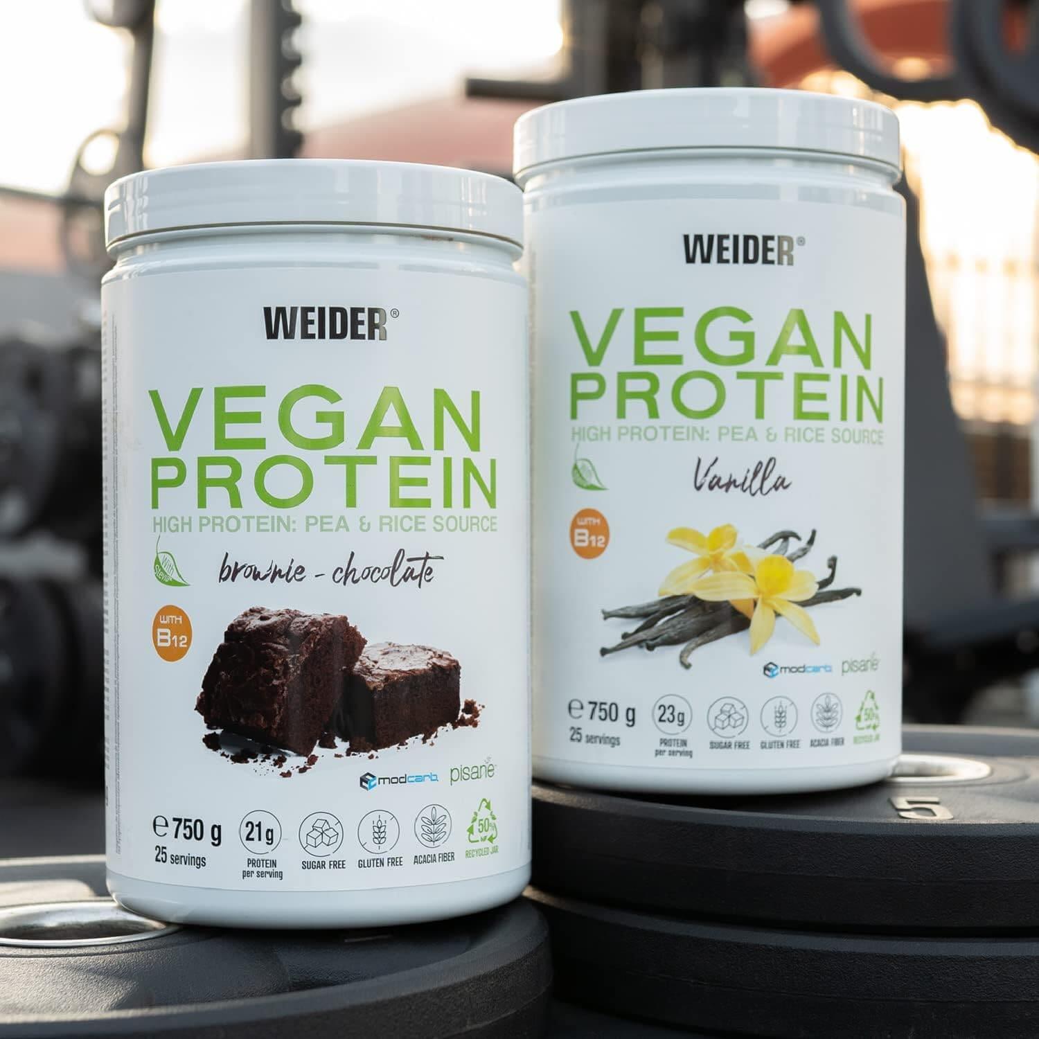 Weider Vegan Protein (750g) Strawberry - Proteínas - Proteína vegana 5/6
