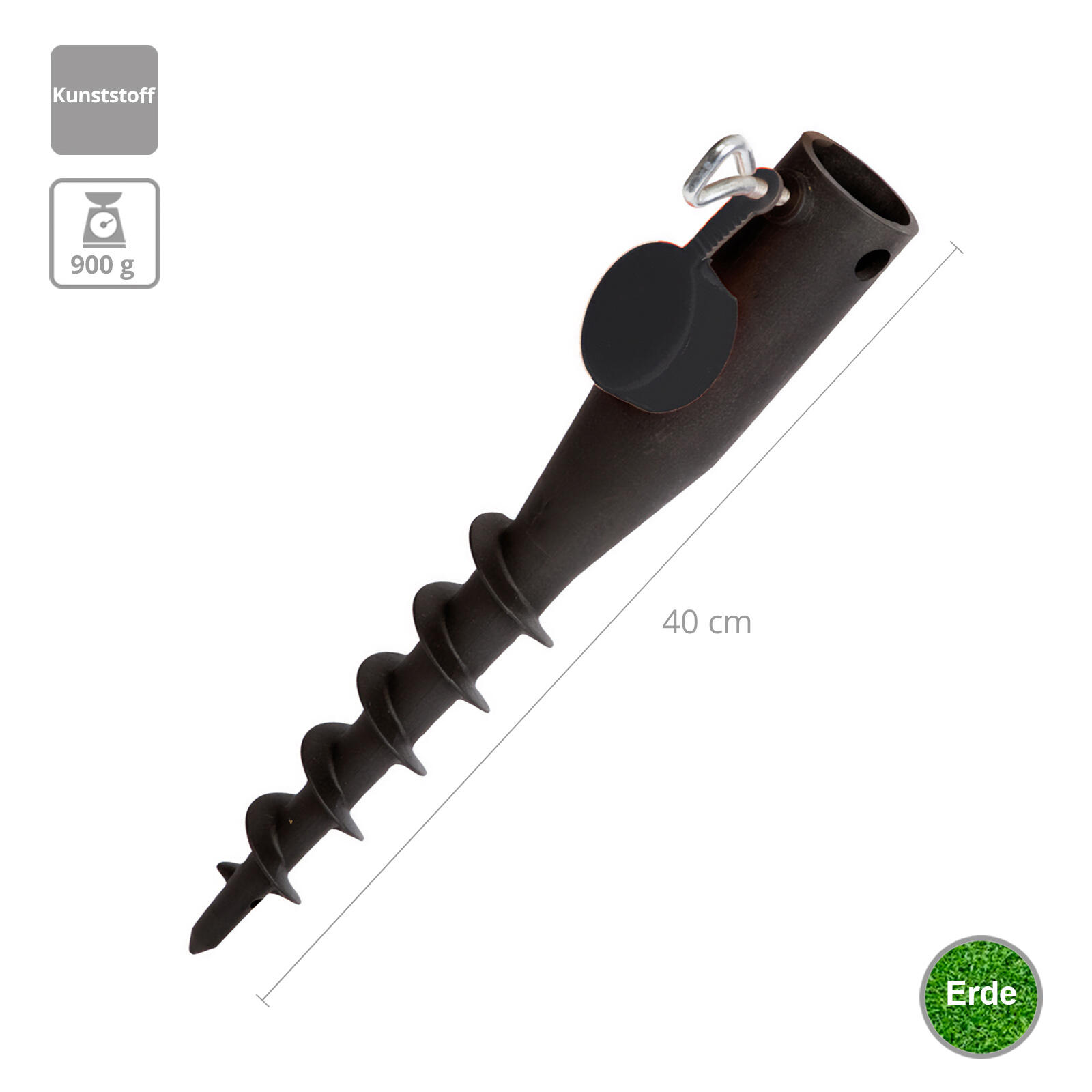 Parasol grondboor - Nylon 2/5