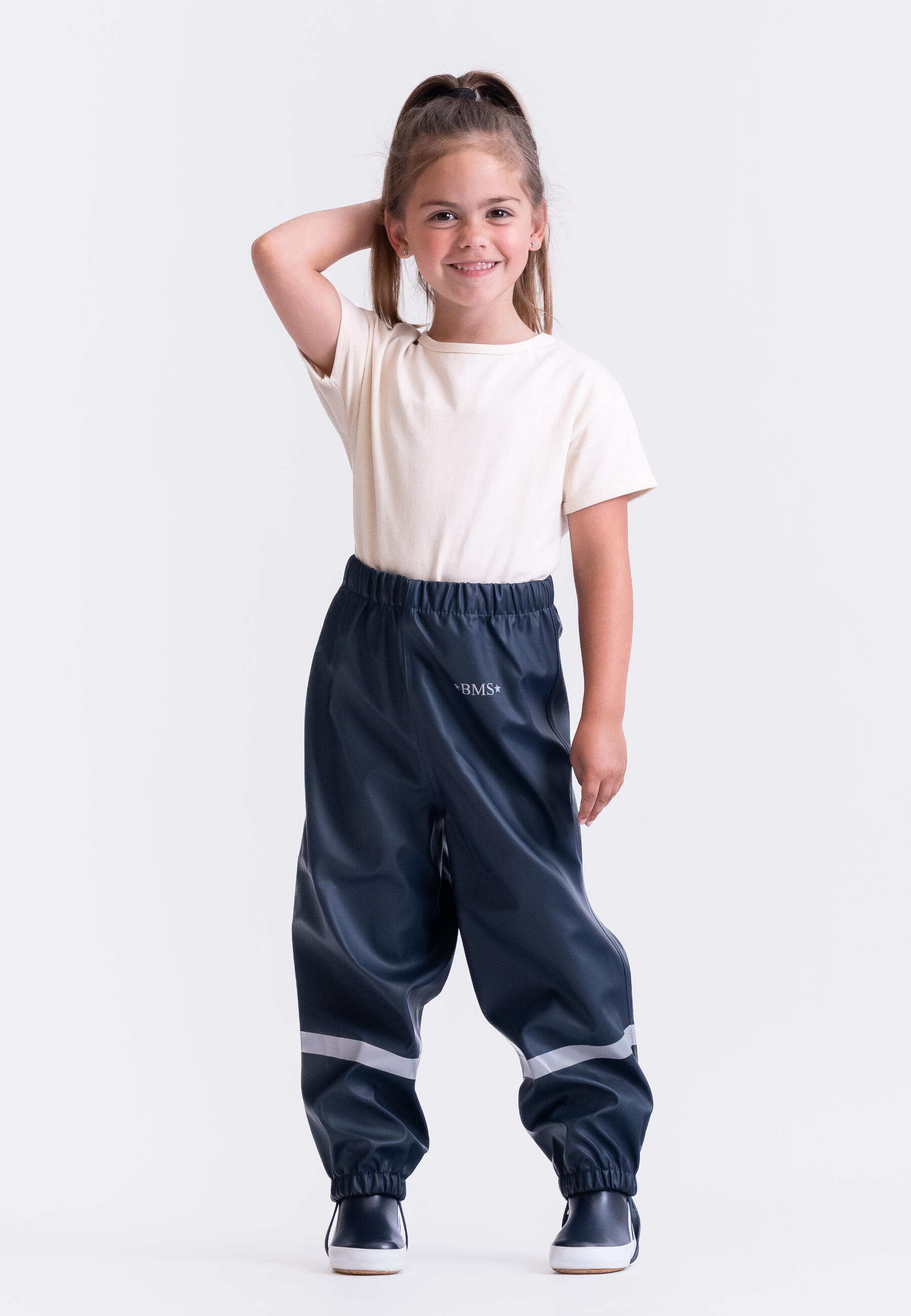 Zouwel Regenhose Kinder - Wasserdichte Matschhose Ungefüttert