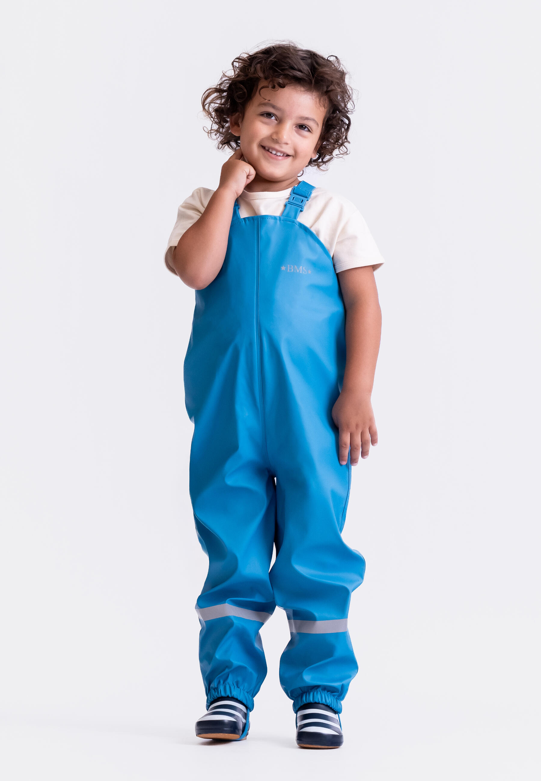 BMS BMS Matschhose -  Buddelhose mit Latz Kinder