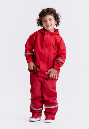 BMS atmungsaktive Regenjacke Kinder