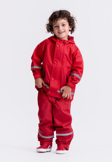 BMS atmungsaktive Regenjacke Kinder