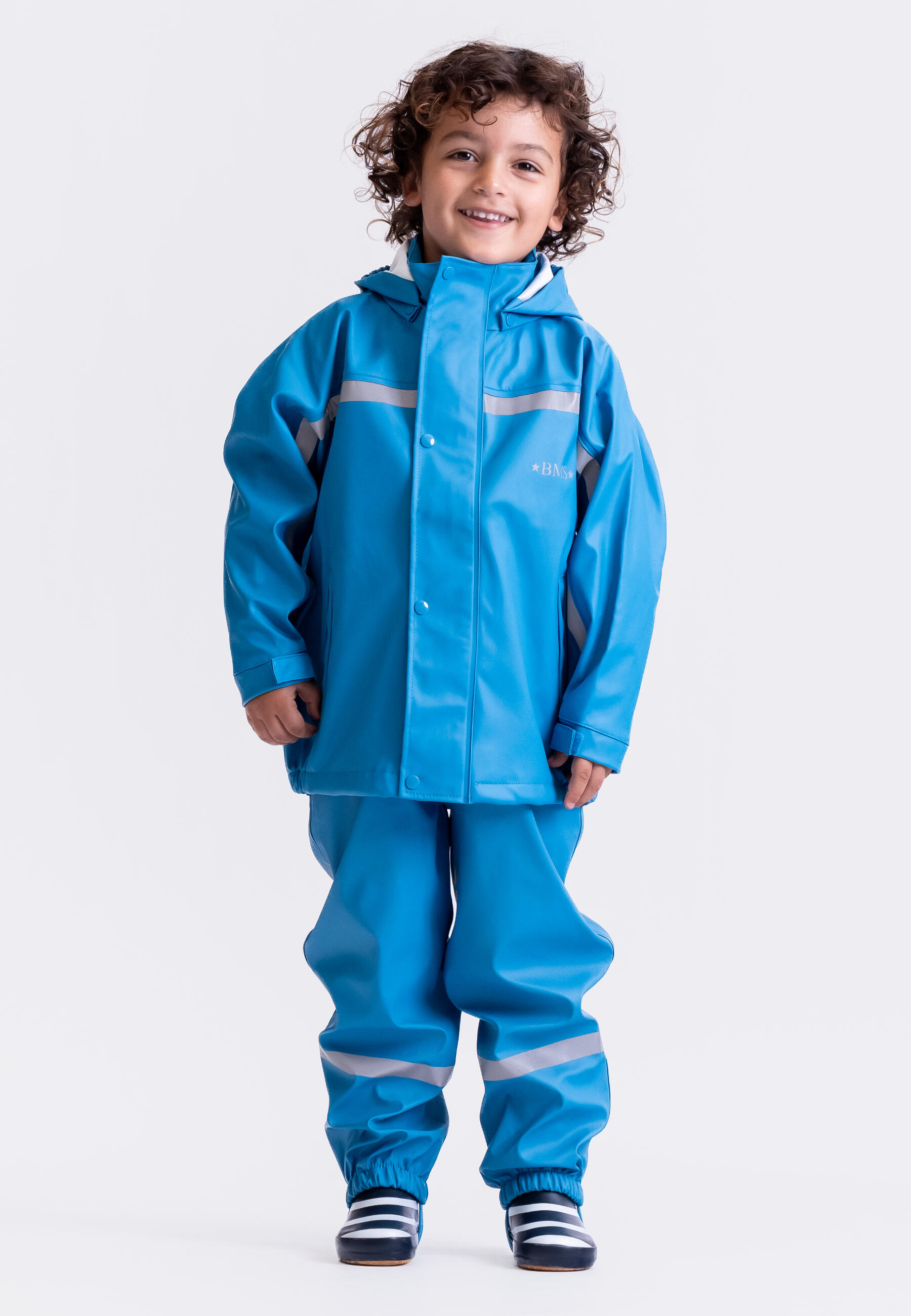 BMS Matschjacke - Regenjacke für Kinder - 100% wasserdicht 2/5