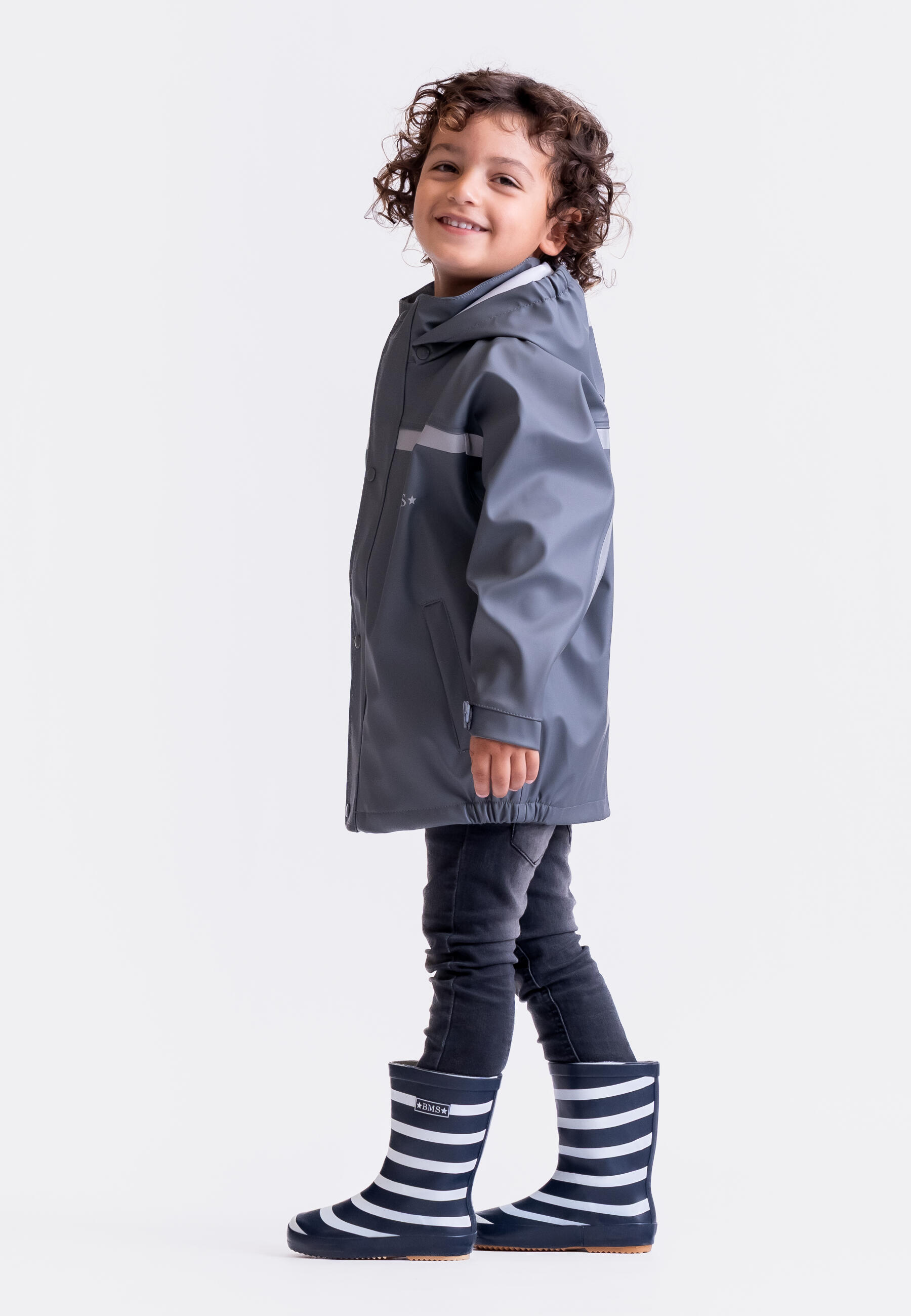 BMS Matschjacke - Regenjacke für Kinder - 100% wasserdicht 2/4