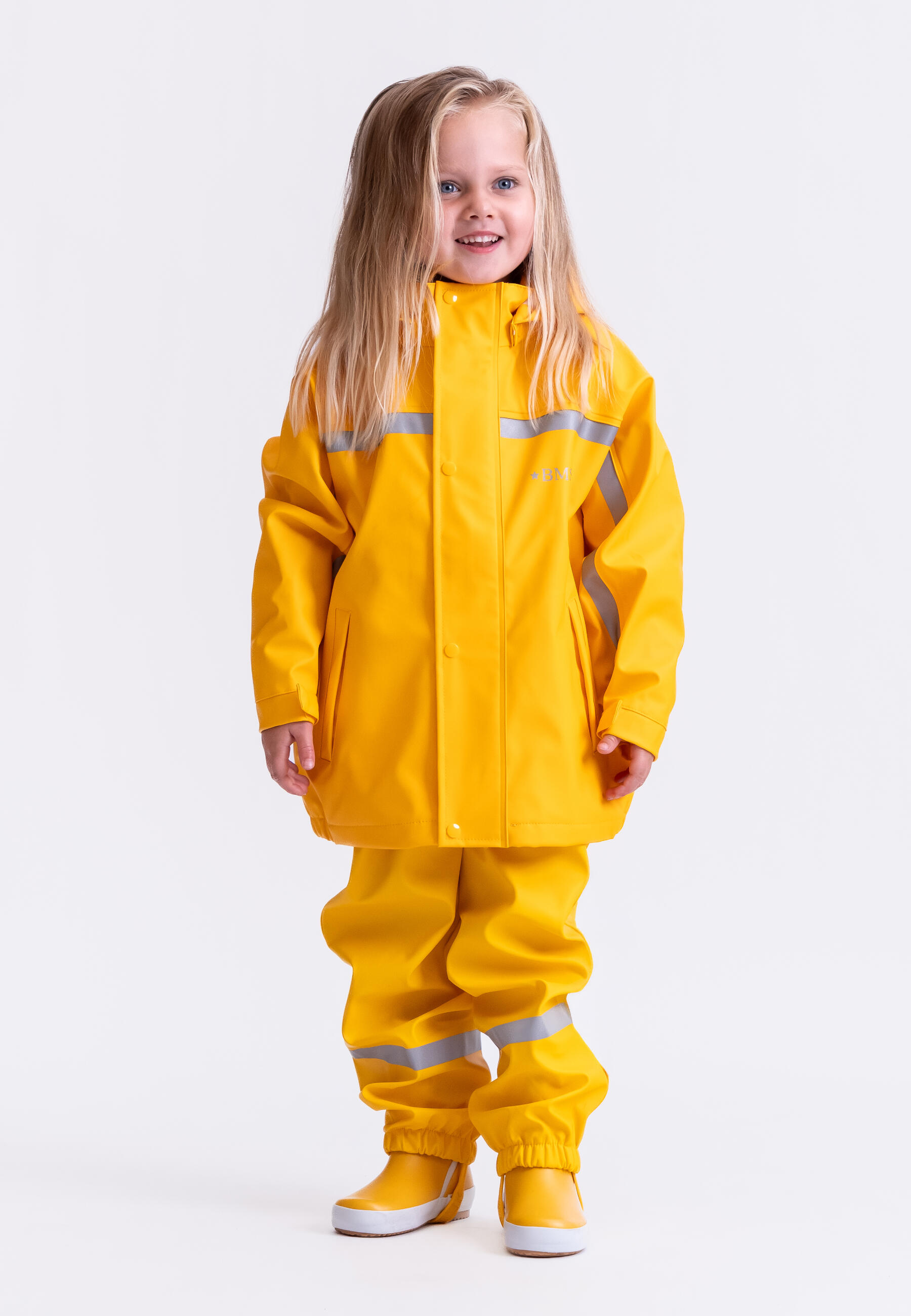 BMS Matschjacke - Regenjacke für Kinder - 100% wasserdicht 2/5