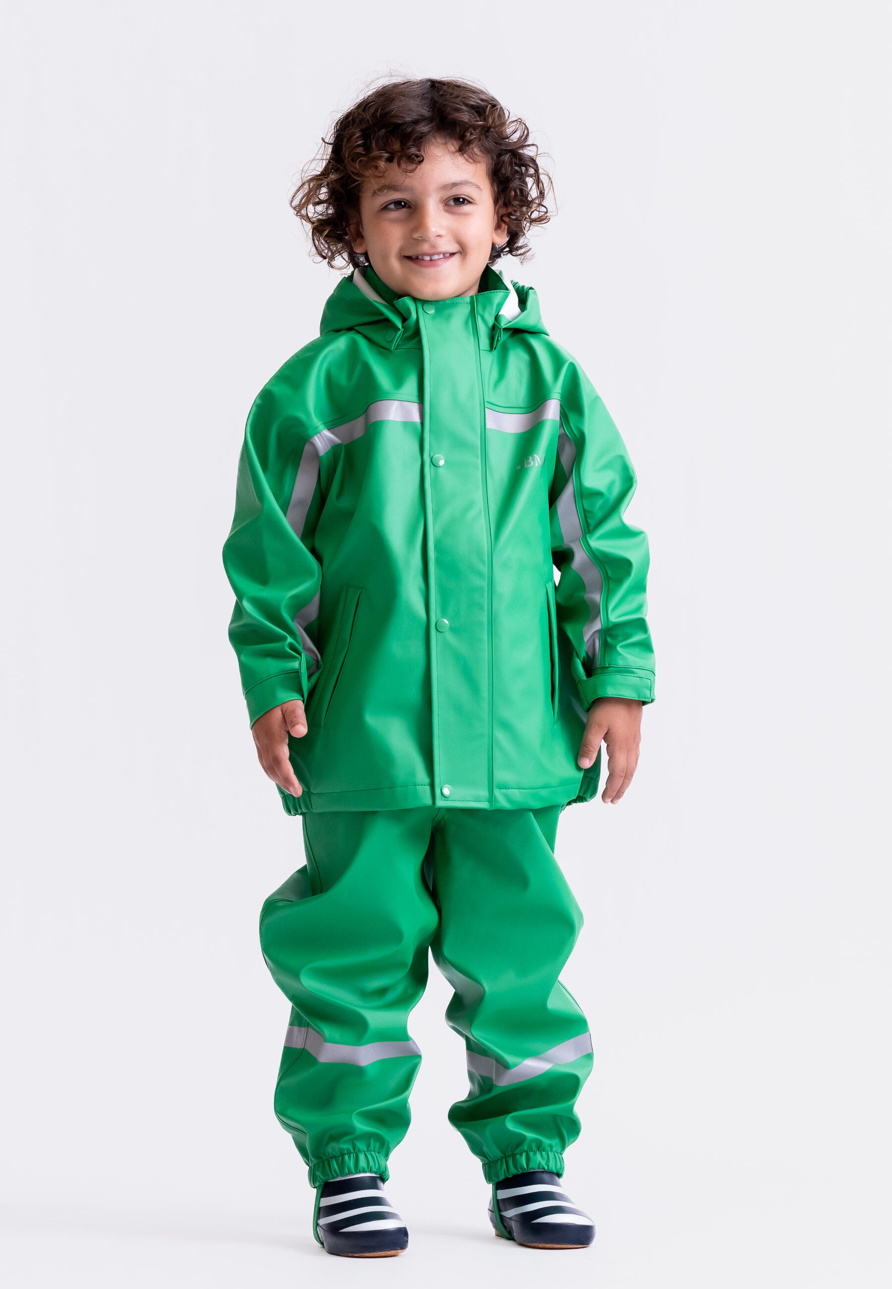 BMS Matschjacke - Regenjacke für Kinder - 100% wasserdicht 2/5