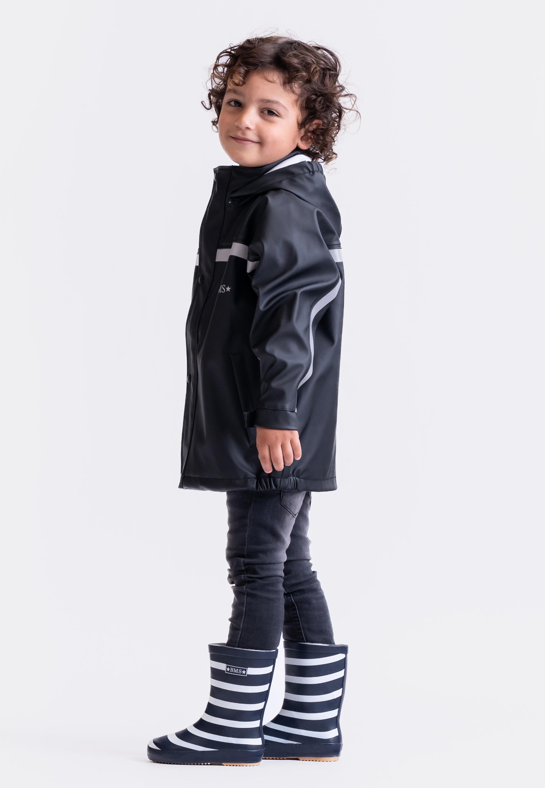 BMS Matschjacke - Regenjacke für Kinder - 100% wasserdicht 2/5