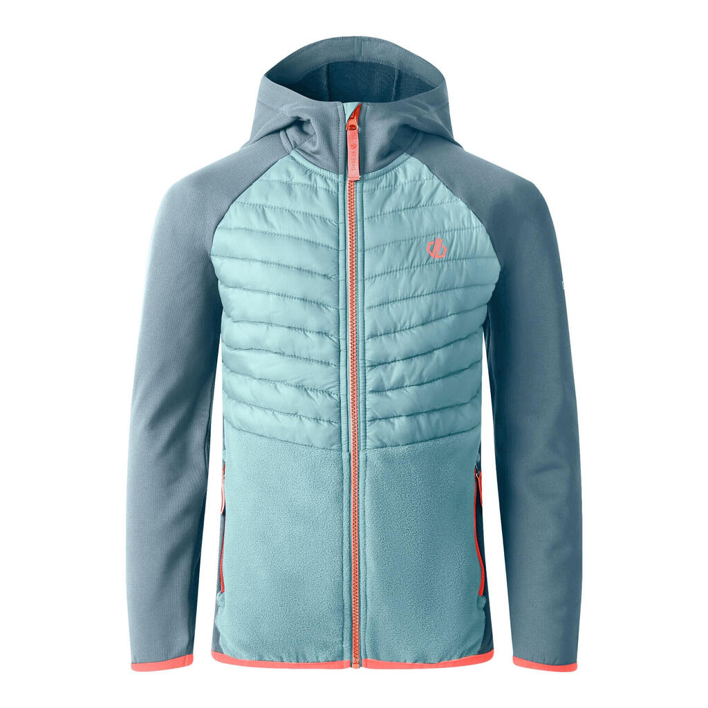 Childrens/Kids Switch Out Padded Jacket (Element Grey/Aquifer)