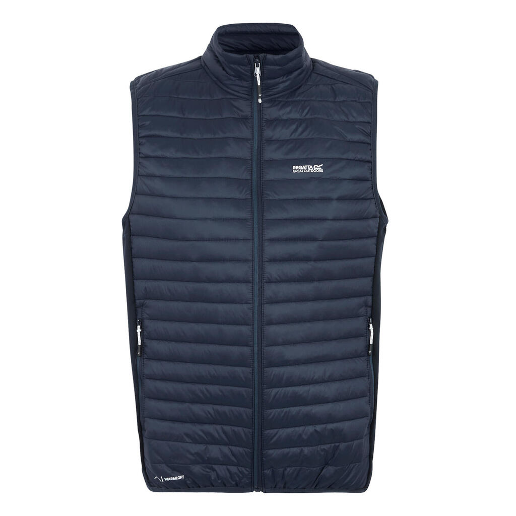 Mens Andreson Hybrid Padded Jacket (Navy Blue)