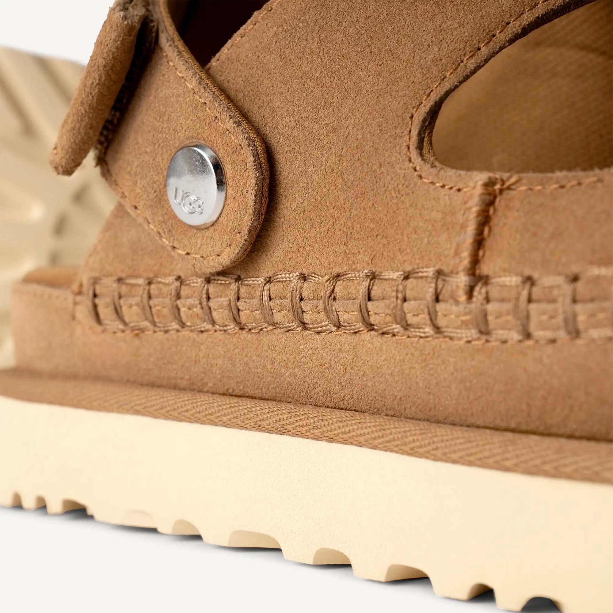 Sandalias Planas Mujer Ugg  Marrón 5/5