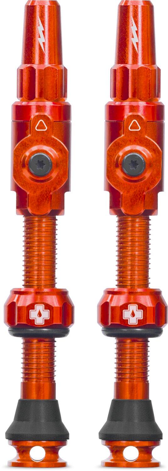 MUC-OFF Valvole Tubeless Big Bore Lite 75mm Arancione