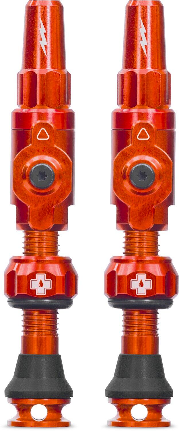 MUC-OFF Valvole Tubeless Muc-Off Big Bore Lite Orange